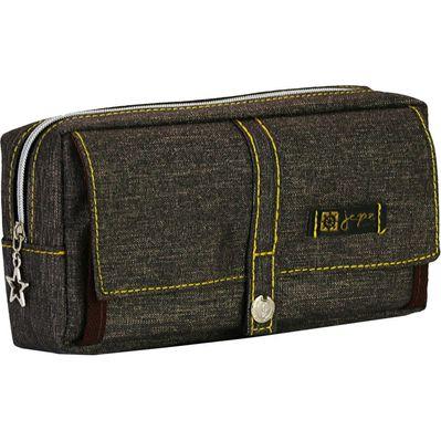 Пенал Cool For School 2 отделения Коричневый (J-2628-brown)