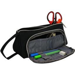 Пенал Cool For School 2 отделение Черный (CF87214)