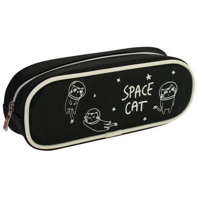 Пенал Cool For School 2 відділення Чорний (CF87193)