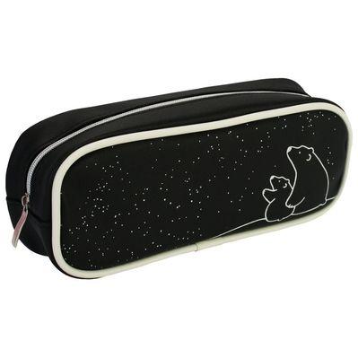 Пенал Cool For School 2 отделение Черный (CF87194)