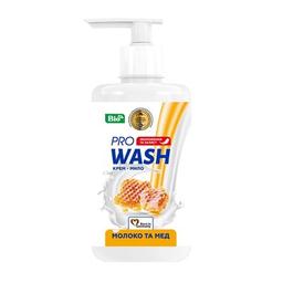 Рідке мило Pro Wash Молоко та мед 470 г (4823128001171)
