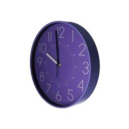 Настенные часы Optima Flash пластиковый, синий (O52097)
