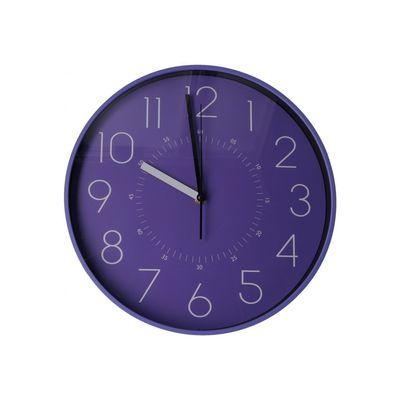 Настенные часы Optima Flash пластиковый, синий (O52097)