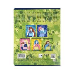 Зошит Kite Українки 18 аркушів, клітинка (K23-236-2)