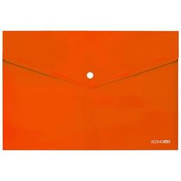 Папка - конверт Economix А4 180 мкм, непрозрачная оранжевая (E31301-06)