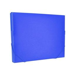 Папка на резинках Optima А4 30 мм, синяя (O35616-02)