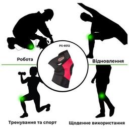 Фиксатор колена Power System Neo Knee Support PS-6012 Black/Red L (PS-6012_L_Black-Red)