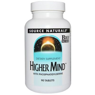 Вітамінно-мінеральний комплекс Source Naturals Поліпшення Роботи Мозку, Higher Mind, 90 таблеток (SNS-00016)