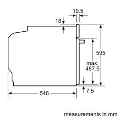 Духова шафа Bosch HBG7361B1