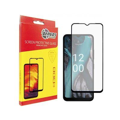 Скло захисне Dengos Full Glue Nokia C22 (black) (TGFG-305)
