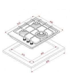 Варочна поверхня Eleyus RIO 45 BG CF