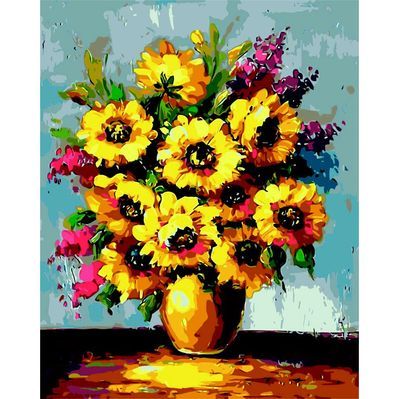 Картина по номерам ZiBi Соняшники 40*50 см ART Line (ZB.64125)