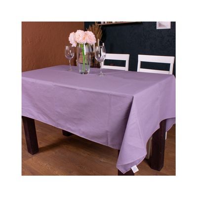 Скатертина MirSon Рогожа №214 Lavender 130x260 см (2200006738374)