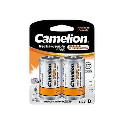 Акумулятор Camelion D 7000mAh Ni-MH * 2 HR20 (NH-D7000BP2)