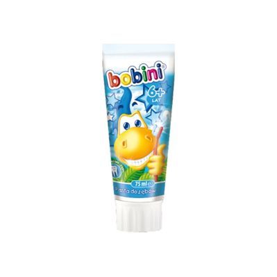 Дитяча зубна паста Bobini Kids Mint Bubble Gum від 6 років 75 мл (5900465240032)