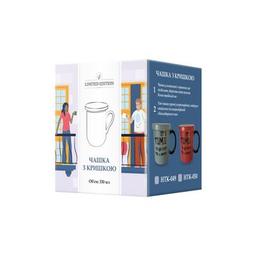 Чашка Limited Edition Time 310 мл Сіра (HTK-049)