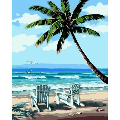 Картина по номерам ZiBi Рай на двох 40*50 см ART Line (ZB.64179)