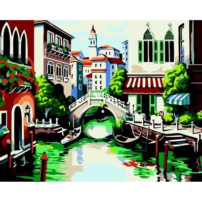 Картина по номерам ZiBi Венеція 40*50 см ART Line (ZB.64183)