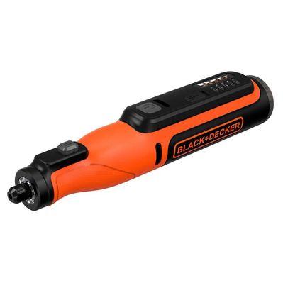Гравер Black&Decker 29500 об/мин, 7,2V, Li-Ion 1,5Ah (BCRT8I)
