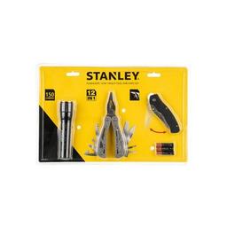 Мультитул Stanley MULTI-TOOL 12 in 1 + складной нож + фонарик (STHT81502-0)
