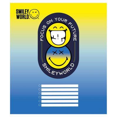 Тетрадь Yes А5 Smiley world 18 листов, клетка (766334)