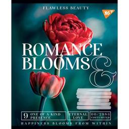 Тетрадь Yes А5 Romance blooms 60 листов, клетка (766473)