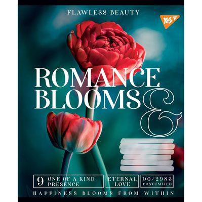 Тетрадь Yes А5 Romance blooms 60 листов, клетка (766473)