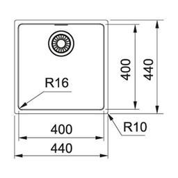 Мойка кухонная Franke 122.0598.646