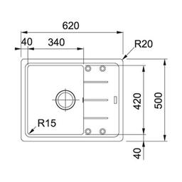 Мойка кухонная Franke 114.0667.447