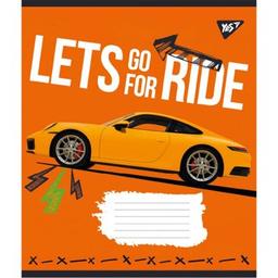 Зошит Yes А5 Lets go for ride 36 аркушів, клітинка (766682)