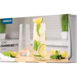 Набір склянок Ardesto Gloria Shine 480 мл 3 шт (AR2648GS)