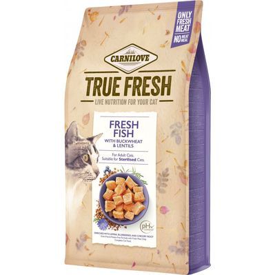 Сухий корм для кішок Carnilove True Fresh Cat Fish 1.8 кг (8595602561421)