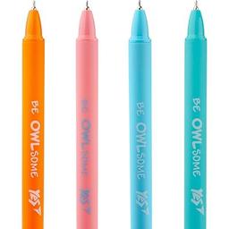 Ручка кулькова Yes Cute owl автоматична 0,7 мм синя (412007)