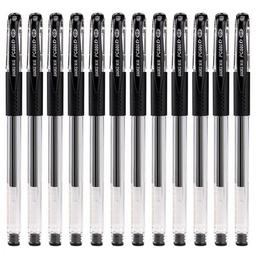 Ручка гелева Baoke з грипом 0.5 мм, чорна (PEN-BAO-PC880D-B)