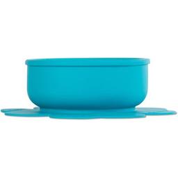 Тарелка детская Baboo с основой-присоской, бирюза, 6+ мес (9-022)