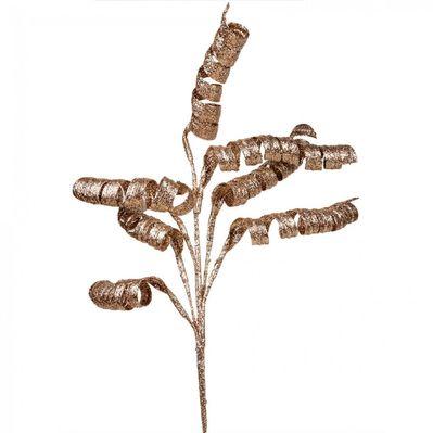 Декоративная ветвь YES! Fun Золотые спирали, 63 см (974722)