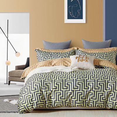 Постільна білизна Home Line Меандр сатин твіл євро (171720)