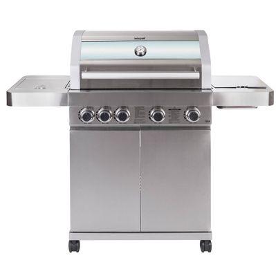 Гриль-барбекю AL-KO Masport S/S 4 та набір для гриля (134222)