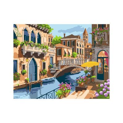 Картина по номерам Rosa Start Sunny Morning. Venice 35 х 45 см (4823098538486)