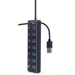 Концентратор Gembird USB 3.0 7 ports (UHB-U3P7P-01)