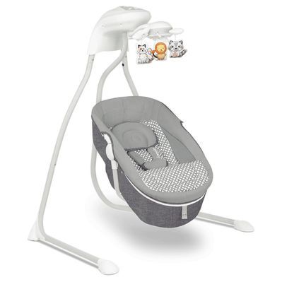 Крісло-гойдалка Lionelo Henny Grey Stone (LO-HENNY STONE)