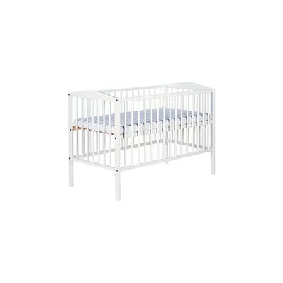 Ліжечко Klups Henry 120 х 60 см Біле (HENRY3)