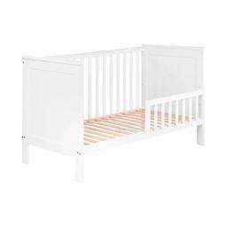 Ліжечко Klups Iwo з перегородкою 140 х 70 см Біле (IWO4)