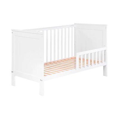 Ліжечко Klups Iwo з перегородкою 140 х 70 см Біле (IWO4)