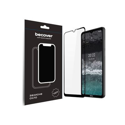 Скло захисне BeCover Nokia C21 Black (709741)