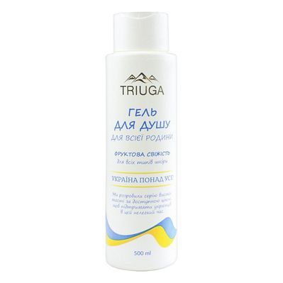 Гель для душу Triuga Фруктова свіжість для всієї родини 500 мл (4820164641675)