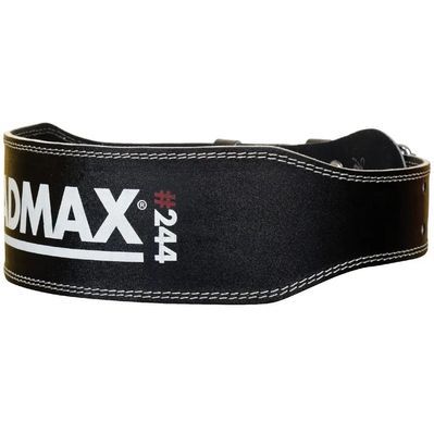 Атлетичний пояс MadMax MFB-244 Sandwich шкіряний Black XXL (MFB-244_XXL)