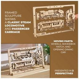 Конструктор Ugears Паровоз 2.5D (6337513)