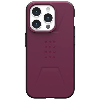 Чохол до мобільного телефона UAG Apple iPhone 15 Pro Civilian Magsafe, Bordeaux (114275119049)