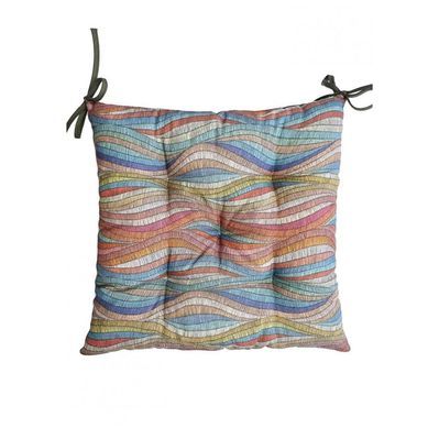 Подушка на стілець Прованс MixPrint 501 хвиля 40х40 см (4823093449961)